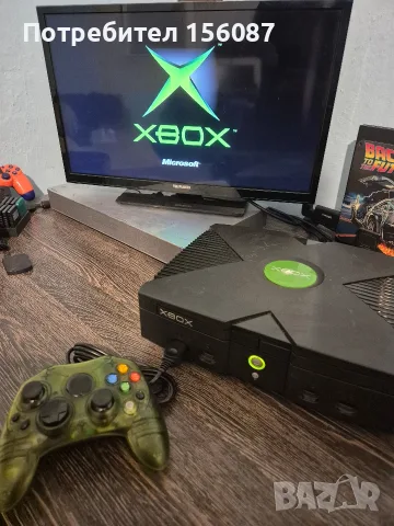 Xbox Classic Transperant Green Controller, снимка 2 - Xbox конзоли - 55905708