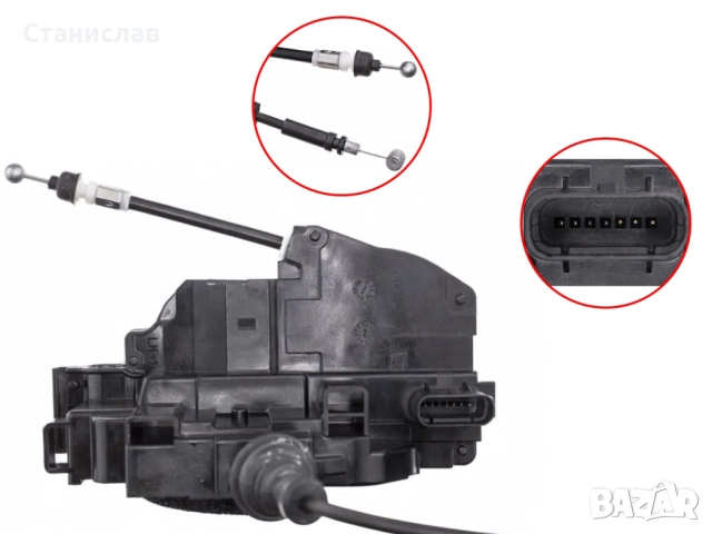 Брава за врата Kia Pro Ceed за предна лява врата, снимка 4 - Части - 52306157