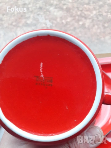 Сервиз за двама немска глазирана керамика Thomas, снимка 7 - Антикварни и старинни предмети - 53445363