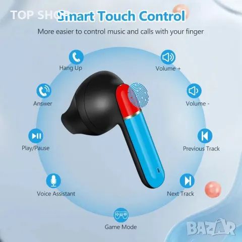 Awaiymi 2 пакета Сладки детски слушалки, Безжични водоустойчиви, 36 часа, снимка 4 - Безжични слушалки - 49731081