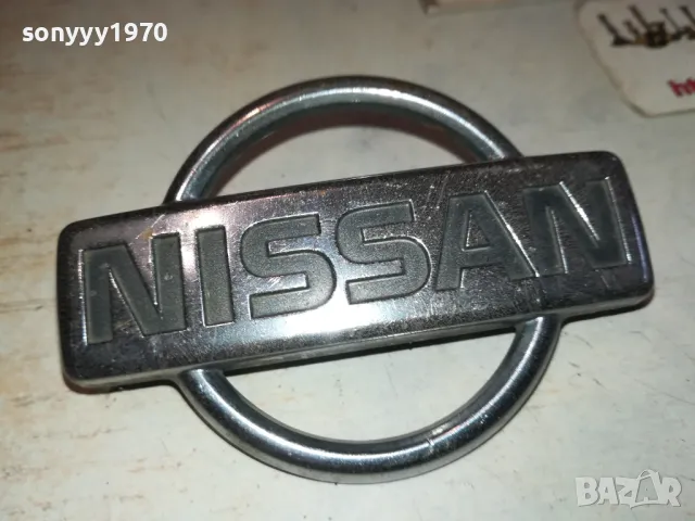 nissan-оригинална емблема 7х5см внос swiss 0202251525, снимка 5 - Аксесоари и консумативи - 48930191