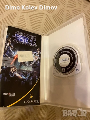 Star Wars Force Unleashed PSP, First Press, снимка 3 - Игри за PlayStation - 51387094