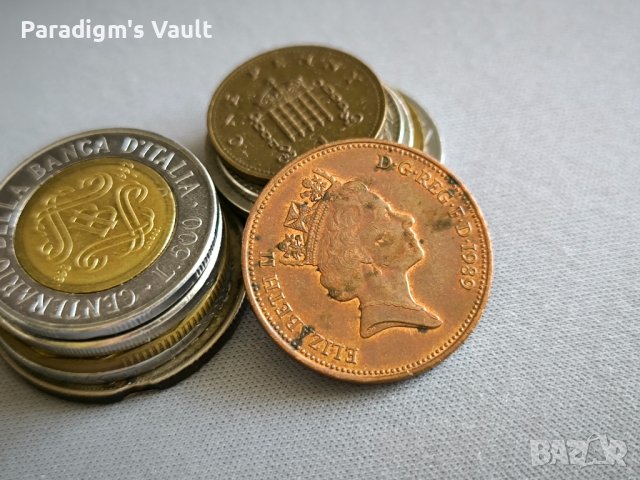 Монета - Великобритания - 2 пенса | 1989г., снимка 2 - Нумизматика и бонистика - 44447466