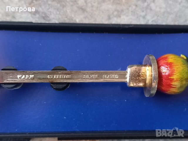 Нови колекционерски посребрени лъжички 6 броя, снимка 7 - Антикварни и старинни предмети - 52042055