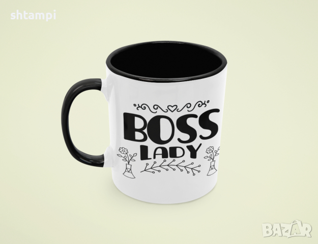 Чаша Boss Lady Любов,Подарък,Рожден Ден,Изненада,Мама,Майка,Обич,Празник,, снимка 7 - Чаши - 36342370