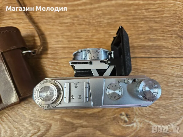 Фотоапарат Kodak Retina Ia (Type 015) + оригинален калъф – Немска прецизност от 1950-те, снимка 13 - Фотоапарати - 55928165