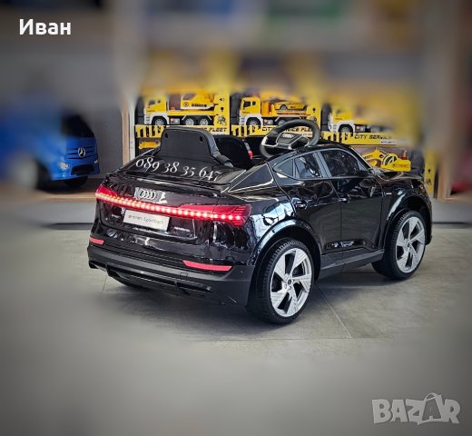 ТОП ЦЕНА!НОВО!Акумулаторен джип Audi Sportback с 12V батерия,меки гуми,дистанционно,USB, снимка 8 - Детски велосипеди, триколки и коли - 39450855