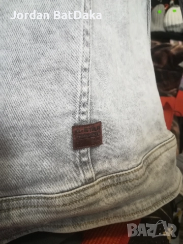 Дънково яке G Star S#, снимка 6 - Якета - 51623178