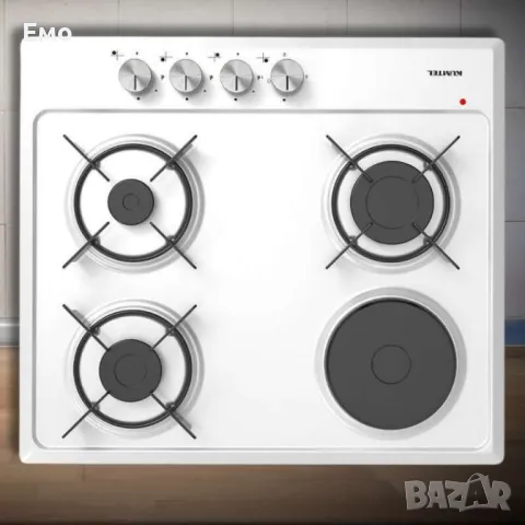 Плот за вграждане - газ + ток ( 3+1 ) M6-31BF, 85511, снимка 5 - Котлони - 48547807