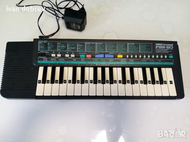 YAMAHA PortaSound PSS-50 Keyboard, снимка 10 - Ресийвъри, усилватели, смесителни пултове - 53574981