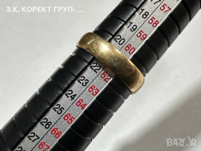 Златен пръстен 14к, 3,51гр, снимка 3 - Пръстени - 53054649