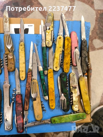 соц ножчета за части -лот, снимка 3 - Ножове - 53150502