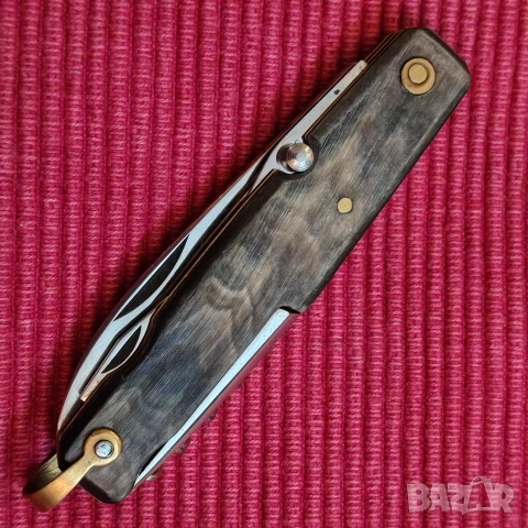 Старо джобно ножче, Франция. , снимка 9 - Ножове - 53224326