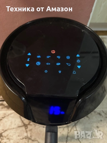 Фритюрник на горещ въздух Tefal EY4018 Easy Fry Precision , Черен, снимка 2 - Фритюрници - 53125584