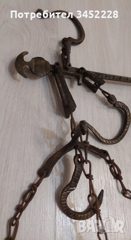 кантар паланца ретро мед и месинг за колекционери , снимка 7 - Антикварни и старинни предмети - 52966591