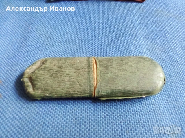 Стар калъф за очила , снимка 4 - Антикварни и старинни предмети - 51237887