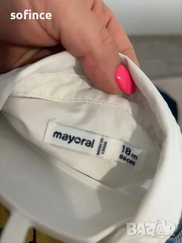 Дрехи за момче Mayoral , снимка 3 - Комплекти за бебе - 56221732