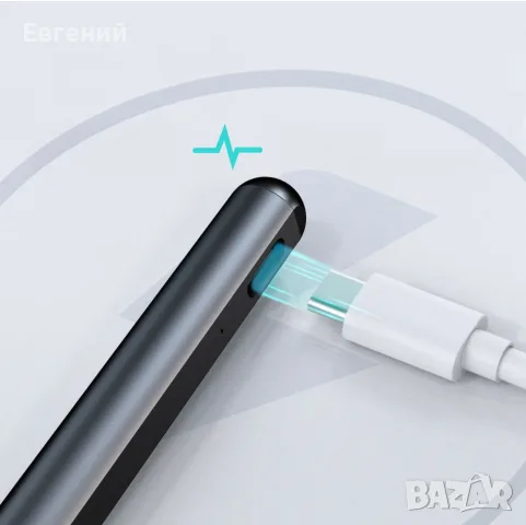 Писалка Stylus Metapen Pen M1, Черна, USB-C, 300 часа автономност, висока прецизност, снимка 7 - Друга електроника - 55843736
