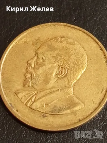 Стара монета 5 цента 1966г. Кения рядка за КОЛЕКЦИЯ 73541, снимка 5 - Нумизматика и бонистика - 49074358