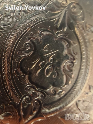 Продавам златен джобен часовник 14к на 121години , снимка 3 - Мъжки - 53865745