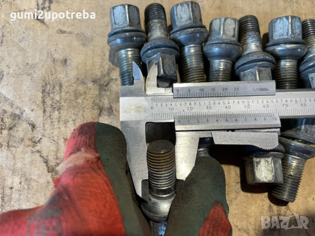 Болтове за Джанти Оригинал Volkswagen ID.3 М14х1,5х17мм, снимка 2 - Аксесоари и консумативи - 51039113