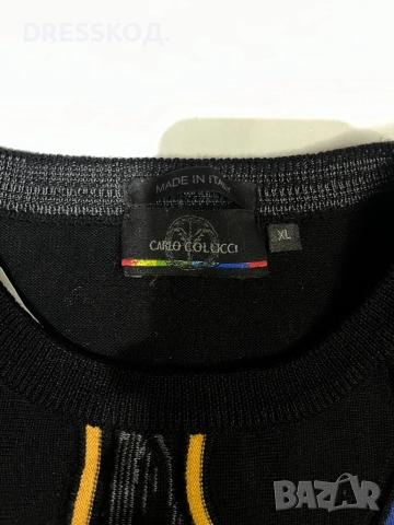 Carlo Colucci мъжки пуловер, L размер, снимка 3 - Пуловери - 52936116