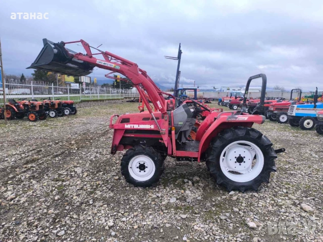 Мицубиши с оригинален челен товарач, снимка 4 - Селскостопанска техника - 53506366