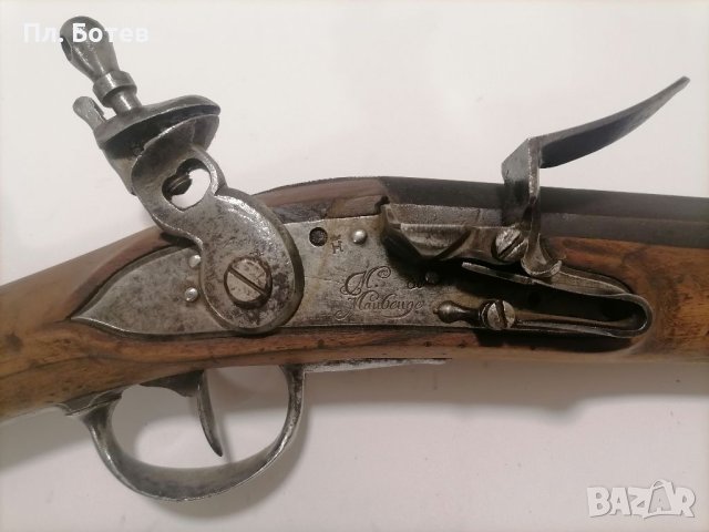 Стара кремъчна пушка , снимка 3 - Антикварни и старинни предмети - 41948199