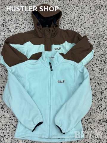 Дамско яке JACK WOLFSKIN 2V1.Размер М, снимка 2 - Якета - 52406513