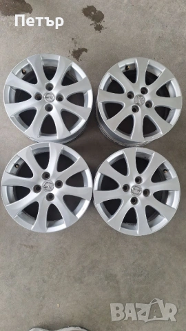 ОРИГИНАЛНИ АЛУМИНИЕВИ ДЖАНТИ ЗА МАЗДА -4Х100Х54-15цола