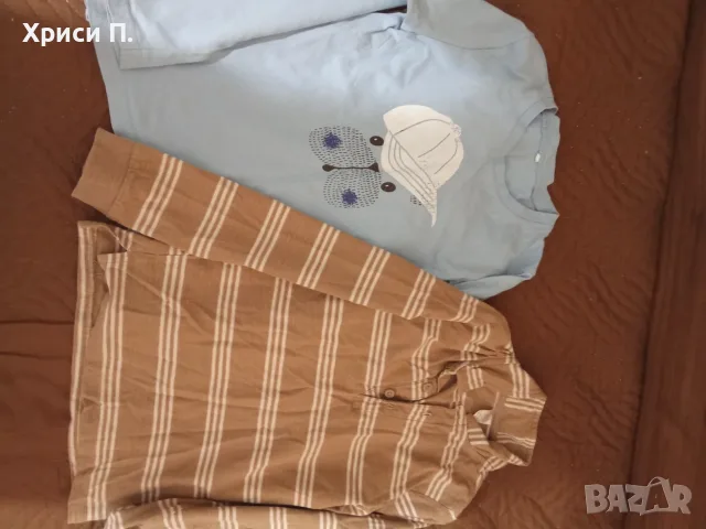 блузи с дълъг ръкав момче