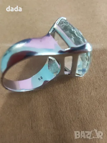 Swarovski пръстен Merlin с голям кристал размер 58, снимка 8 - Пръстени - 56116070