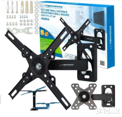 Стойка за телевизор 12"-50", 200*200мм., 20 кг., снимка 1