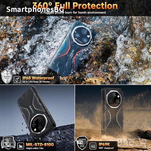 Oukitel WP55 Pro 5G 48GB RAM 512GB ROM с IP68 защита, снимка 9 - Други - 53795496