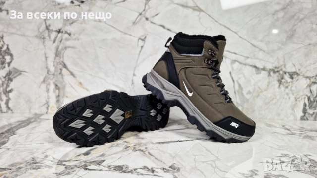 Nike Мъжки Зимни Кубинки С Топла Дебела Вата Найк - Налични Различни Цветове Код P1706, снимка 8 - Мъжки боти - 52969884