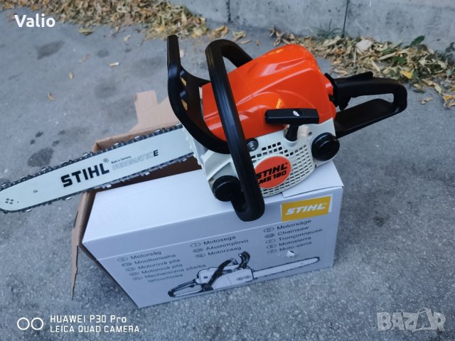 Бензинов трион резачка мс 180, снимка 2 - Градинска техника - 42513753