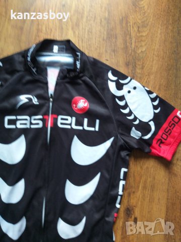 Castelli - страхотно вело джърси , снимка 6 - Спортни дрехи, екипи - 40751577