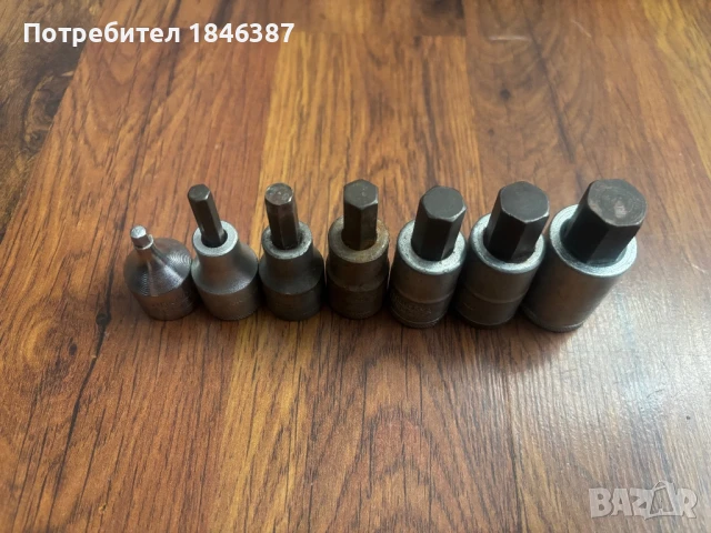 Вложки шестограм 1/2” Gedore Germany, снимка 2 - Ключове - 51059097