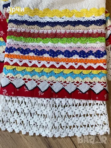 Два комплекта нагръдник с ръкави за родопски носии, снимка 6 - Антикварни и старинни предмети - 50275798