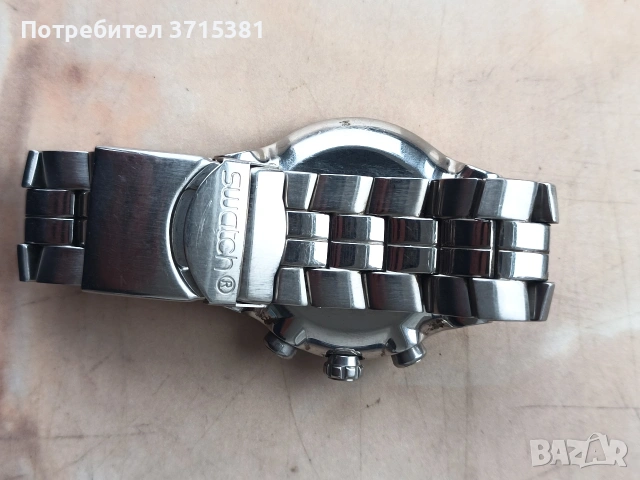 Часовник SWATCH хронограф, снимка 8 - Мъжки - 53210938