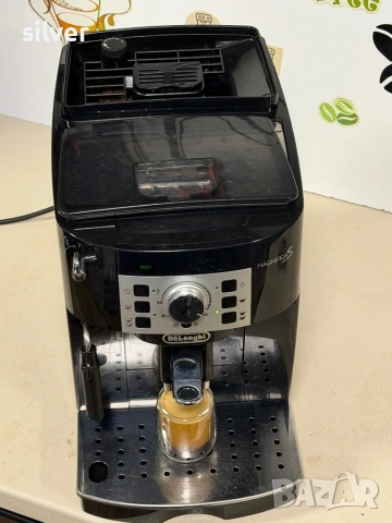 Кафемашина кафе автомат delonghi magnifica S с гаранция, снимка 5 - Кафемашини - 53556228