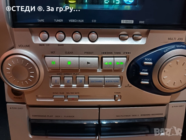 уредба Aiwa CX-NDR1EZ, снимка 4 - Ресийвъри, усилватели, смесителни пултове - 53748531