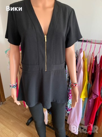 Michael Kors черна туника размер М, снимка 2 - Туники - 40816352