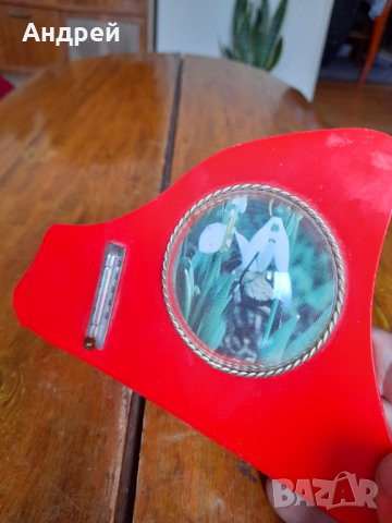 Стар сувенирен термометър #4, снимка 3 - Антикварни и старинни предмети - 34195056