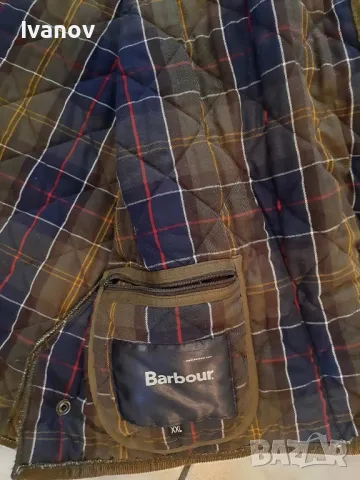 BARBOUR мъжко зимно яке 2XL отлично , снимка 4 - Якета - 47978211