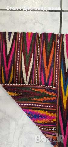 Старинни родопски килимчета 2 бр, снимка 2 - Антикварни и старинни предмети - 50568145