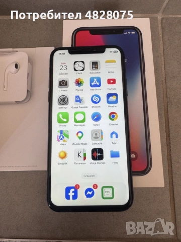 iphone X 64 Gb space gray