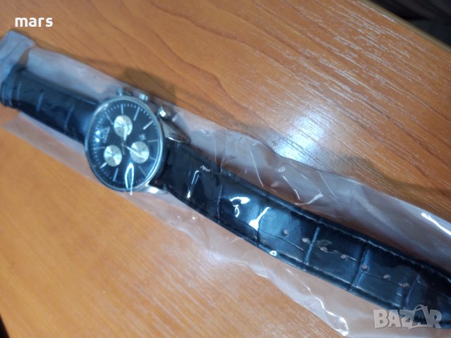 кварцов часовник с дата, снимка 8 - Мъжки - 41287013