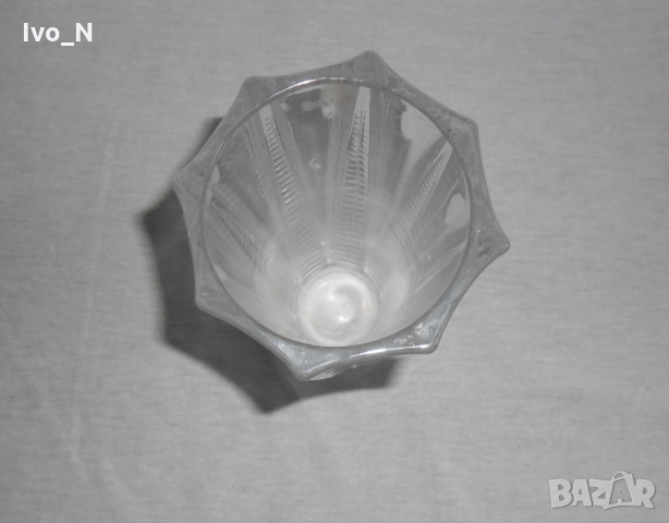 Стъклена ваза., снимка 2 - Вази - 36036533