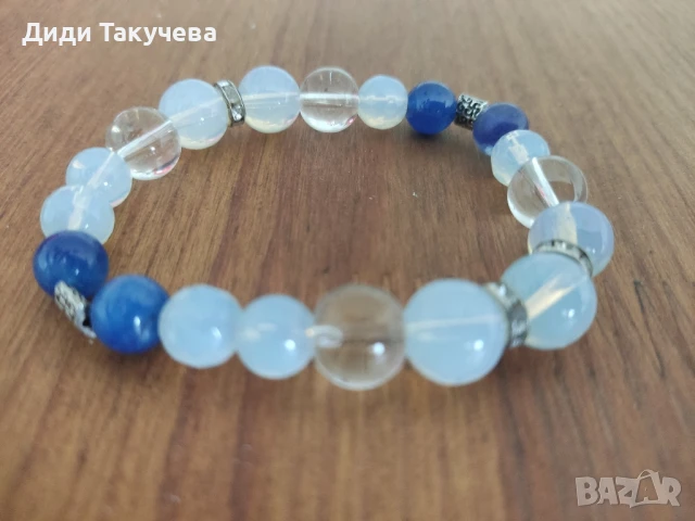 гривни от естествени кристали, снимка 5 - Гривни - 42560821